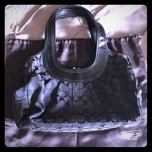 Coach signature sachel